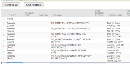 Date functions; TO_CHAR and TO_DATE